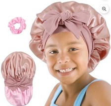 SENGTERM Kids Bonnet for Girls, Silk Bonnets for Kids Boys, Double Layer...