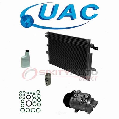 UAC AC Compressor & Component Kit for 2011-2014 Ford Edge 3.5L 3.7L V6 - hw