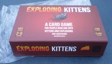 ORIGINAL EXPLODING KITTENS Card Game - EKG-ORG1-1 1st Edition Sealed Cards