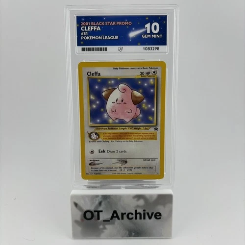 Cleffa 31 ACE graded card