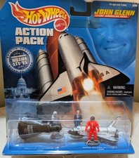 Hot Wheels Action Pack John Glenn Mercury Friendship 7 & Shuttle Discovery Set