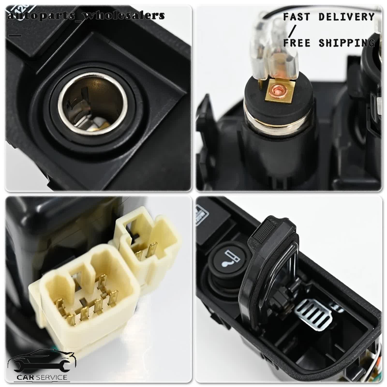 FITS 2005-09 Toyota 4Runner Center Console Ashtray & Cigarette Lighter Smoker