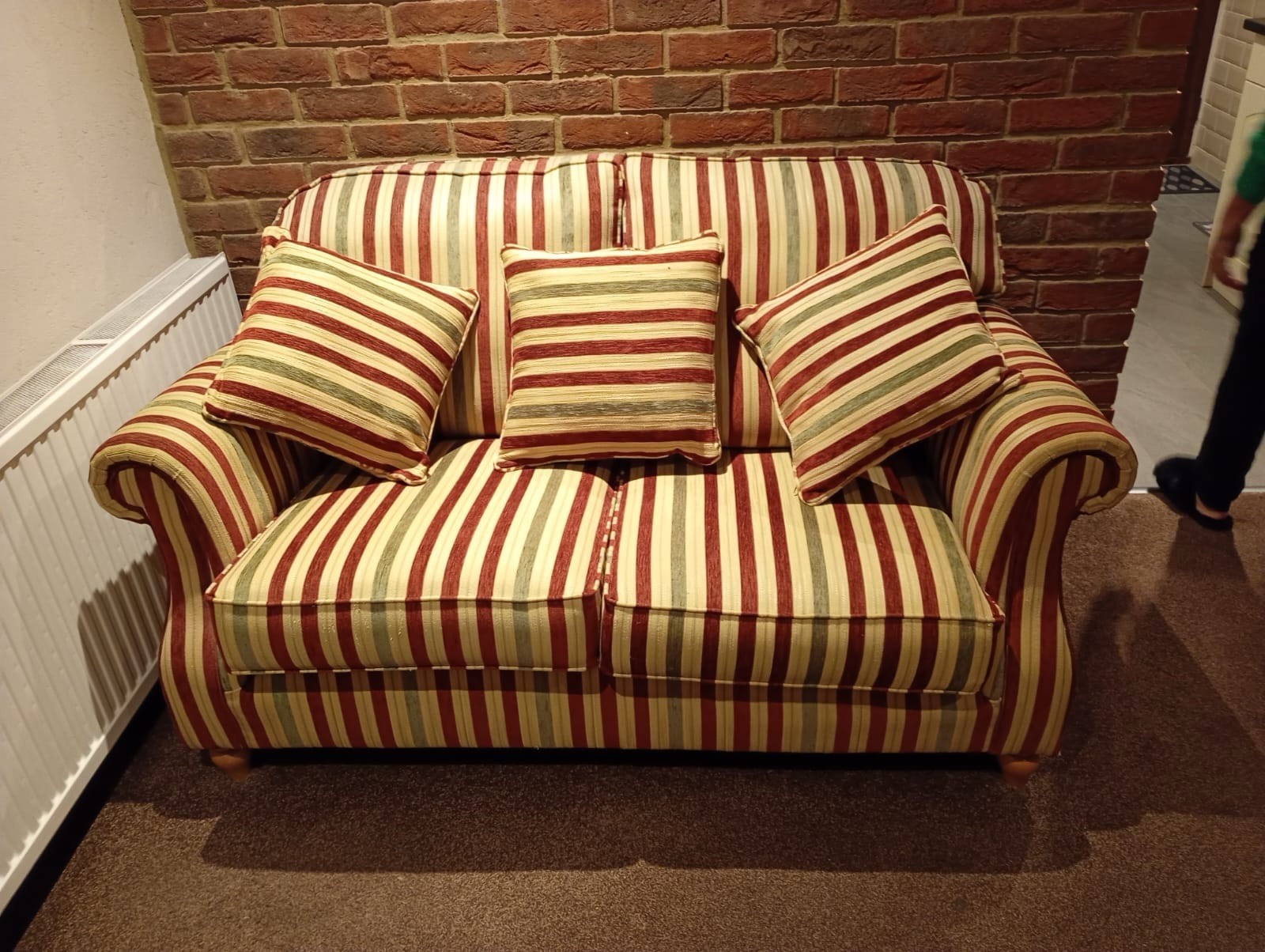 2x Lukehurst 2 Seater Sofas