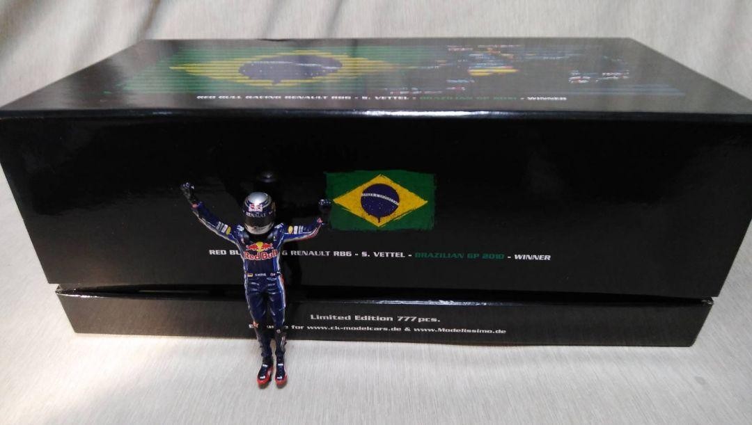 ミニチャンプス　1/18 REDBULL RACING RB6-S Used] 2010 1st World Champion Red Bull F1 RB6 #5 Sebastian