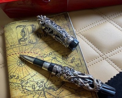 Montegrappa Pirates Rollerball Pen Limited Edition 88/399 Globally MSRP $5500