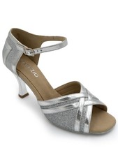 Elisa 2.5 Ballroom Shoe, Silver, 7 M