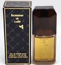 Homme de Cafe For Men By Cofinluxe Eau de Toilette  Spray 1 fl oz