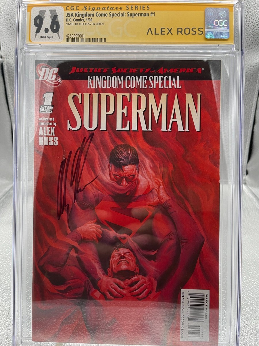 JSA Kingdom Come Special: Superman #1; signed by ALEX ROSS