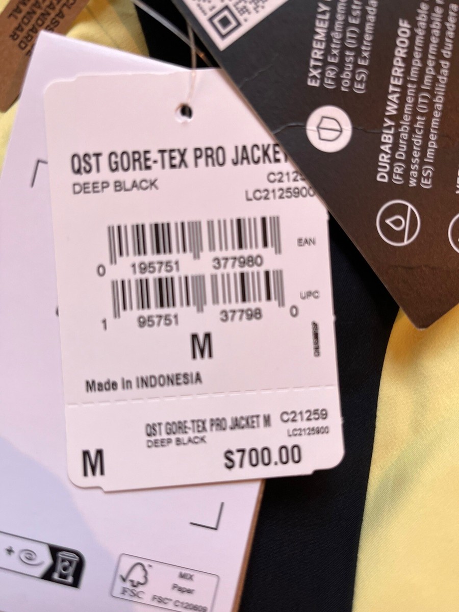 Salomon Mens Med Gore Tex Pro QST Ski Jacket NWT MSRP $700