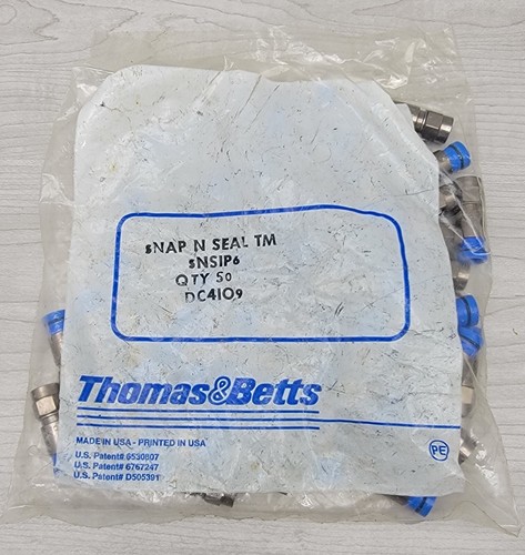 THOMAS & BETTS SNSKIT1P6 SNAP-N-SEAL CONNECTOR KIT W/ INSTALLATION