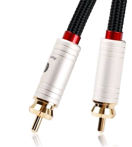 JIB Boaacoustic 4N OFC HiFi RCA to RCA Male to Male Subwoofer Cable - 3ft/1M - Picture 4 of 5