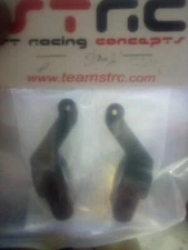 Strc Aluminum Rear Hub Carriers Blk(  Slash 4×4)