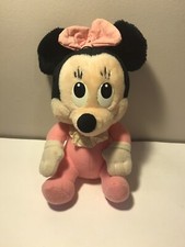 Vintage Stuffed Multiple Minnie Mouse Disney Plush Variety Unique Lot of 3 80 s