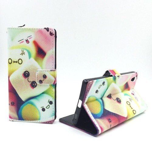 Etui Komórka Ochrona do Sony Xperia Z5 Case Cover Pokrowiec Wallet Etui Etui na telefon komórkowy - Zdjęcie 4 z 6