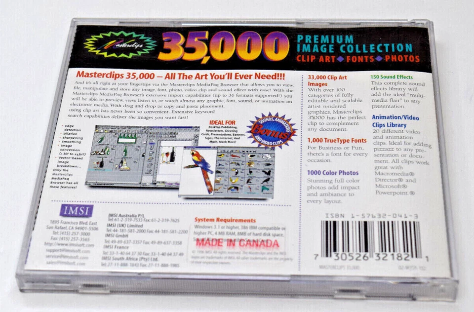 Software PC Masterclips 35000 Premium Image Collection 2 CDs  - Image 2 of 4