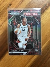 2024 Panini Prizm Monopoly WNBA Chelsea Gray #WNBA12 Red Black Icon Prizm Aces