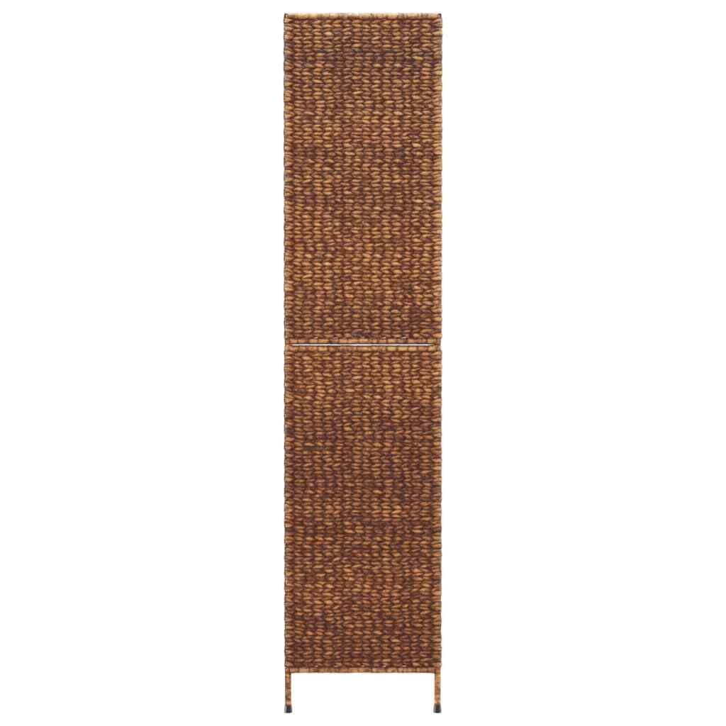 Room Divider 5Panel Brown 205x180 cm Water Hyacinth eBay