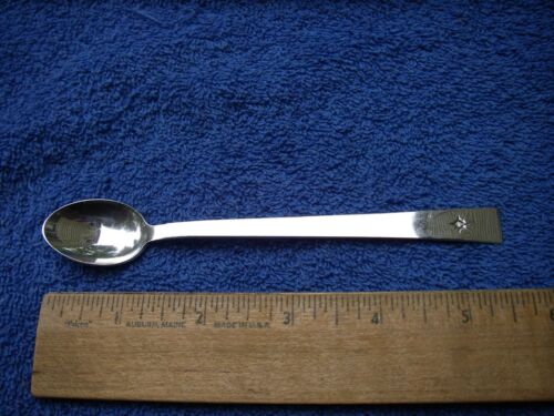 International Sterling CONTINENTAL (1934) INFANT FEEDING SPOON w/DIAMOND CHIP! - Picture 1 of 4