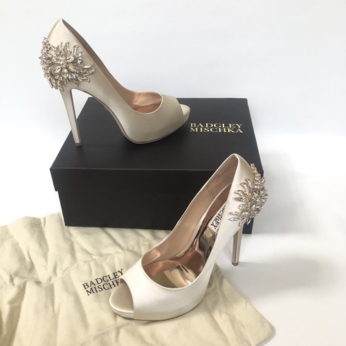 Ivory Wedding Formal Evening Shoes 