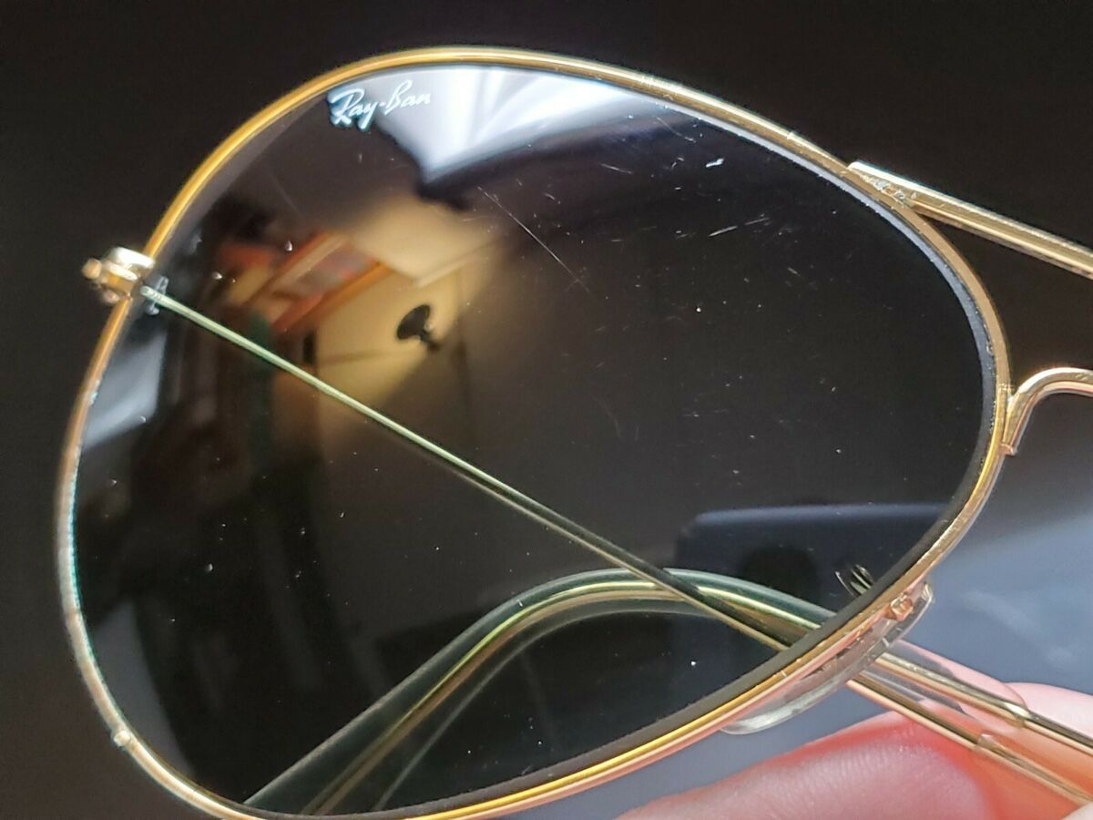 Vintage B&L Ray Ban Bausch & Lomb 62mm G15 Gray Aviator Vintage B&L Ray Ban Bausch & Lomb 62mm G15 Gray Aviator