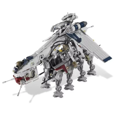 Republic Dropship with AT-OT Walker | MOC Star Wars mit Minifiguren NEU