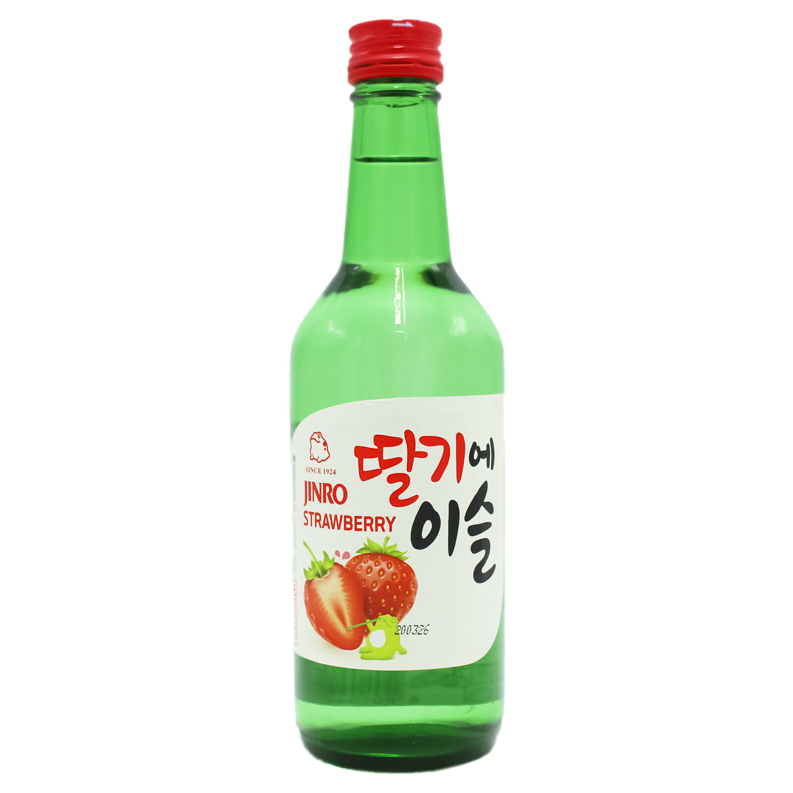Jinro Strawberry Koreanisches Soju mit Erdbeergeschmack 360ml
