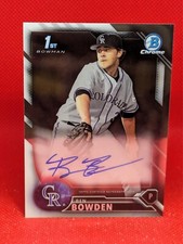 2016 Bowman Chrome Draft 1st Ben Bowden Auto Rookie CDA-BB