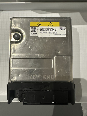 Audi A4 8W A5 F5 A7 A8 Q5 Voltage Converter 48V 4M0959663A 4M0959663 OEM