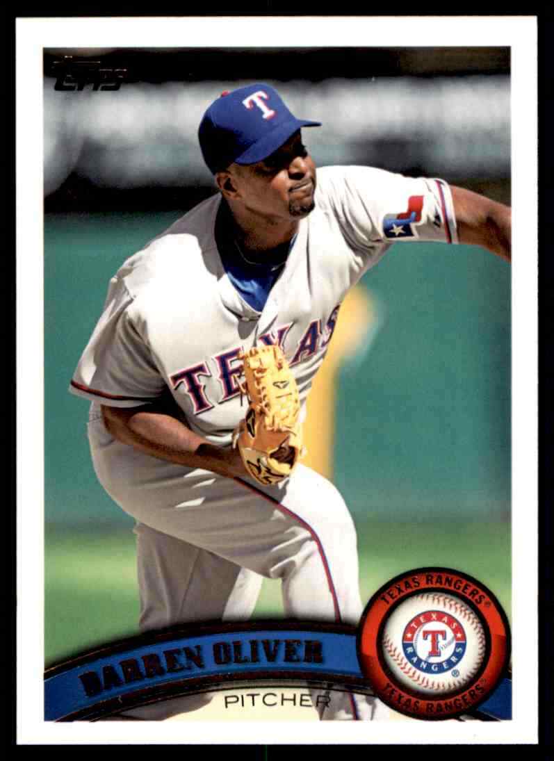 Darren Oliver #US158 (Baseball Cards 2011 Topps Update) — is it worth grading?