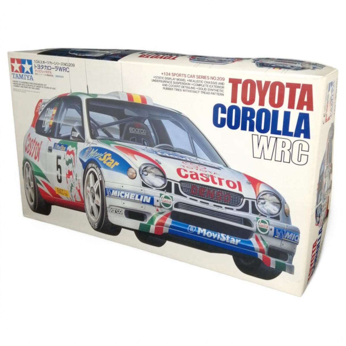 Tamiya 1/24 Toyota Corolla Wrc No.209 Plastic Model | eBay UK