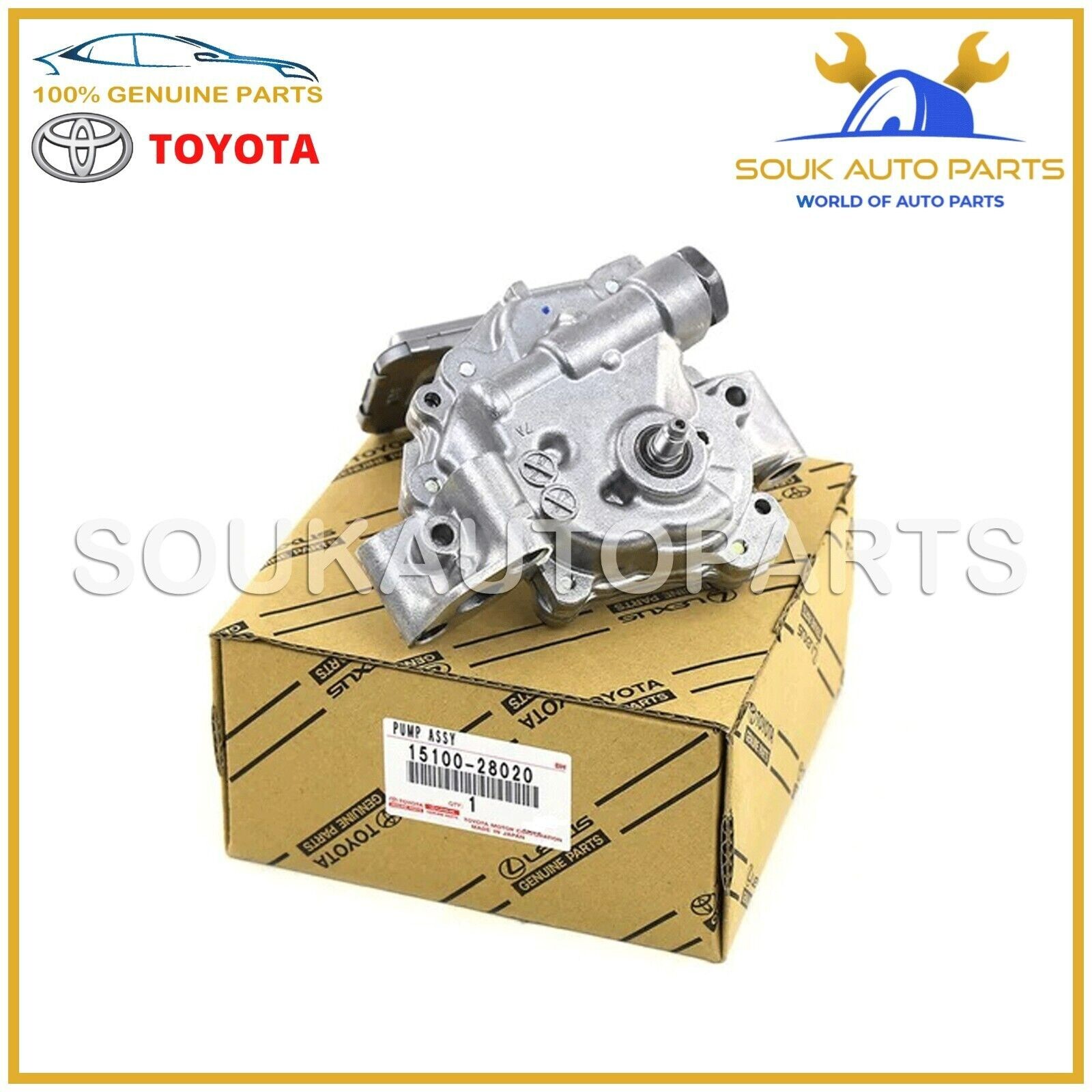 1510028020 Genuine Toyota OIL PUMP ASSY 2AZFE For Corolla Camry Rav4