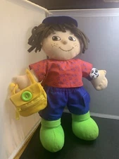 Kidoozie boy learning to dress doll 15"