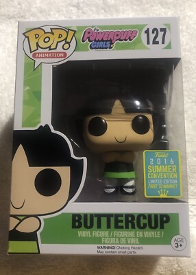 Funko PoP Buttercup SDCC Exclusive #127 POWER PUFF GIRLS Summer