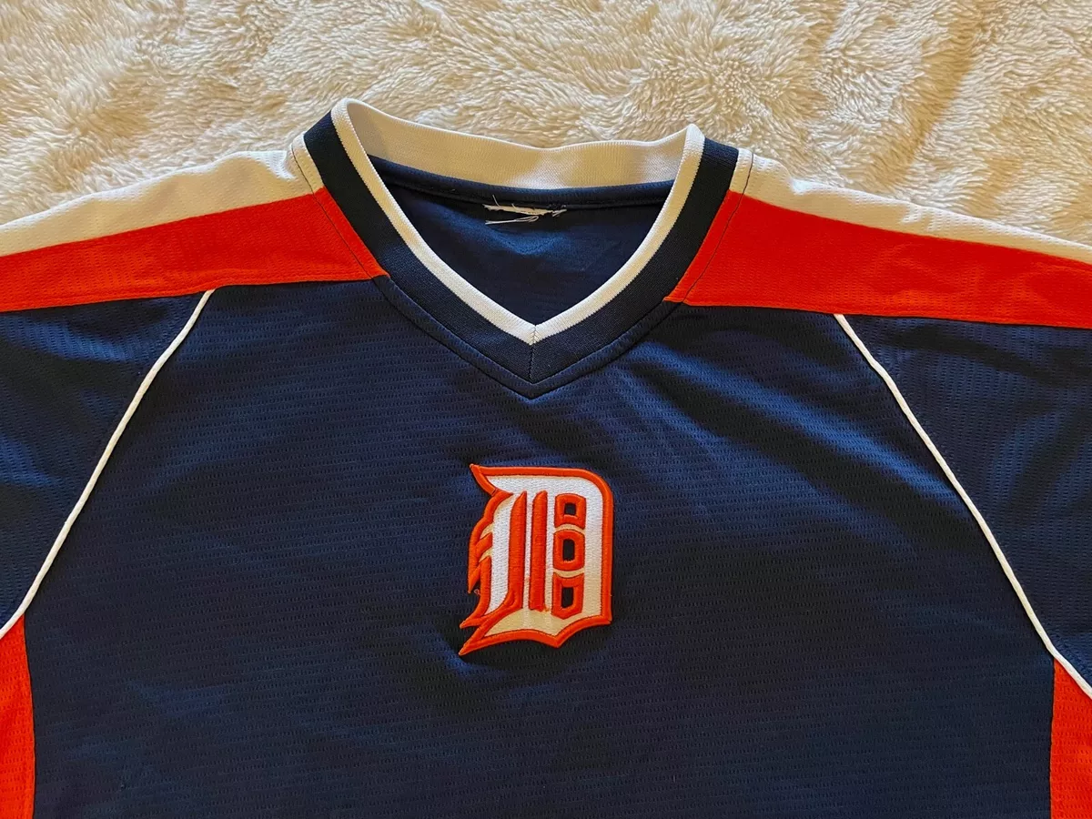 Majestic Detroit Tigers MLB Batting Practice Jersey Size Medium MISSING  SIZE TAG