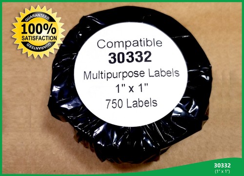 Dymo® Compatible Rolls 30332 Small Multipurpose White Thermal Labels - Pack of 5 - Picture 4 of 6