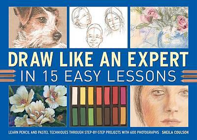 Draw Like an Expert in 15 Easy Lessons: Learn Pencil and Pastel Techniques...