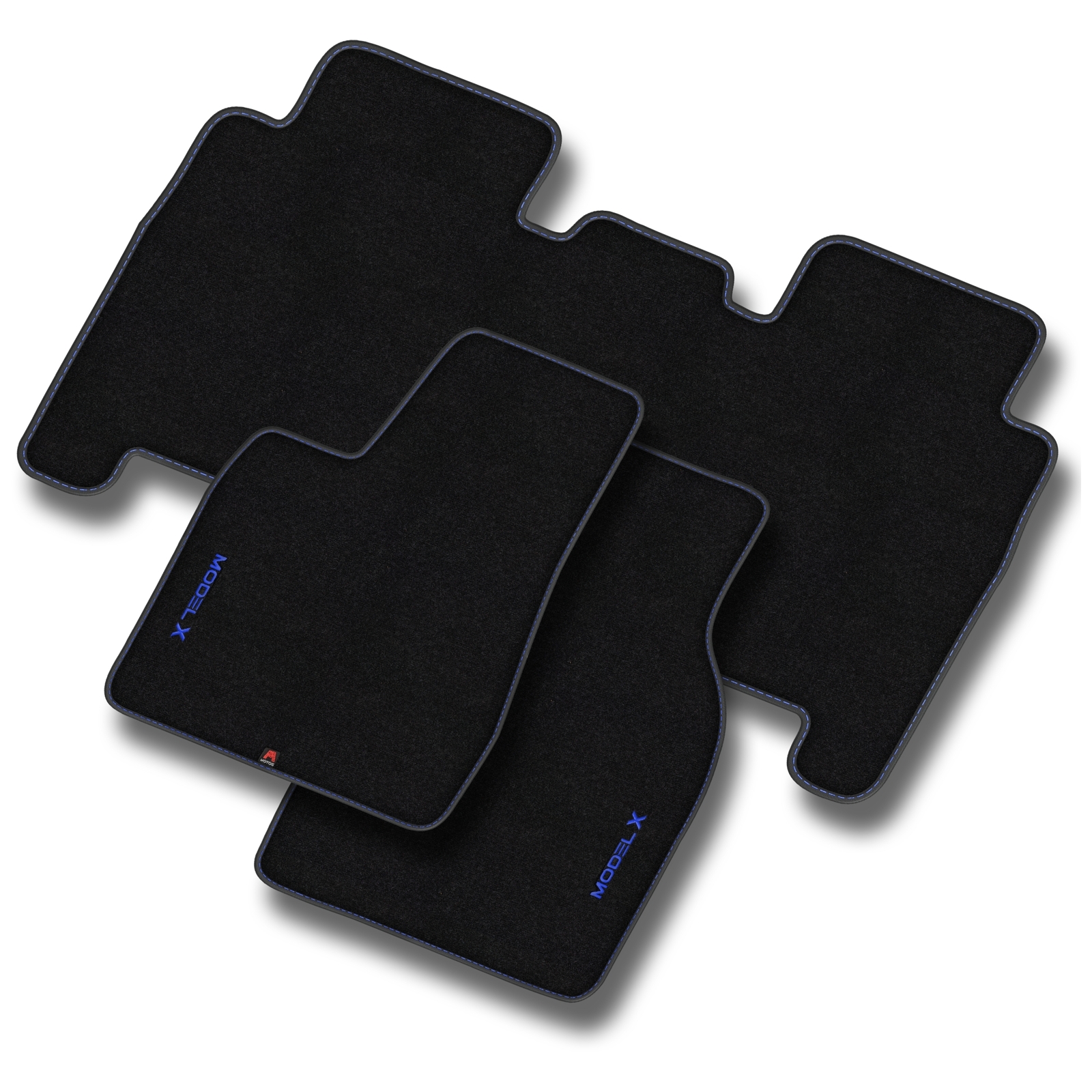 Tapis de sol velour pour Tesla Model X accessoires habitacle auto