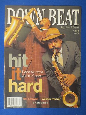 DOWN BEAT MAGAZINE JULY 1998 DAVID MURRAY JAMES CARTER BILL LASWELL BRIAN BLADE 