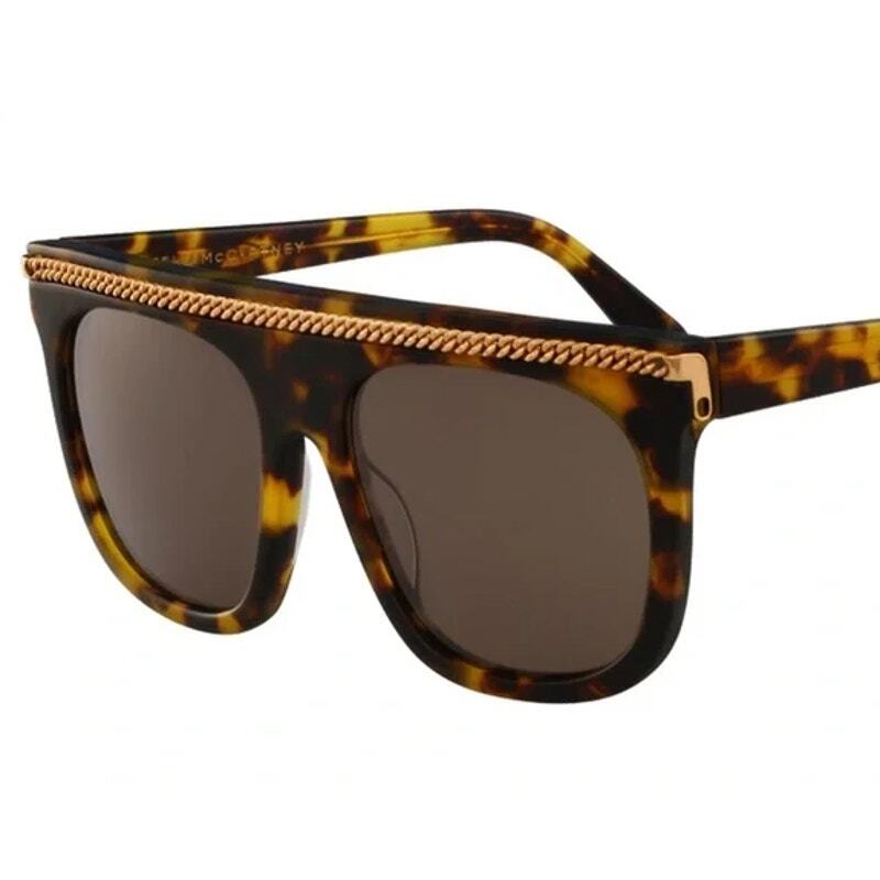 Stella McCartney SC0043S Falabella Tortoise Brown Lens  display picture 2
