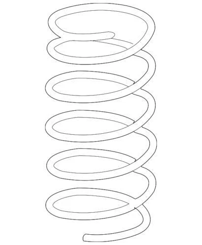 Genuine Honda Spring Rear 52441-SWA-A11