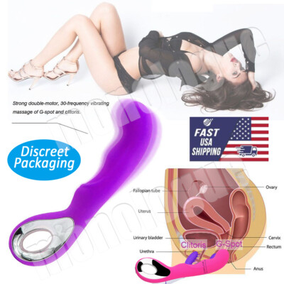 Silicone-Sexual Ky-Multispeed-Vibrator-G--Dildo-Rabbit-Female-Use-Lubricant 