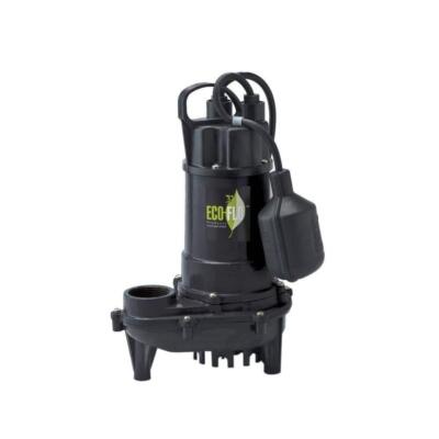 1/3 HP Cast Iron Submersible Sump Pump with Tethered Float Switch