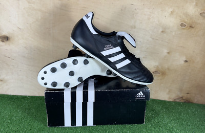 Adidas Copa Mundial FG 015110 Leather Elit Black boots Cleats mens
