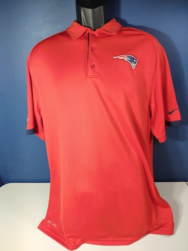 England Patriots Red Polo Shirt NFL 