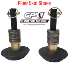(2) Maxim 413601 Plow Shoes Replaces Boss MSC01570 Buyers 1304712