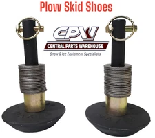 (2) Maxim 413601 Plow Shoes Replaces Boss MSC01570 Buyers 1304712