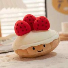 Jelly Cat New Creative Plush Gift Strawberry Fruit Cake Muffin Shape Plush Toy