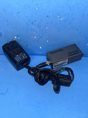 GEFEN USB 2.0 LR EXTENDER S  EXT-USB2.0-LR WITH POWER AC ADAPTER 