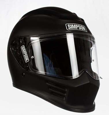 Simpson Racing Products Speed Bandit Motorcycle Matte Black - XL