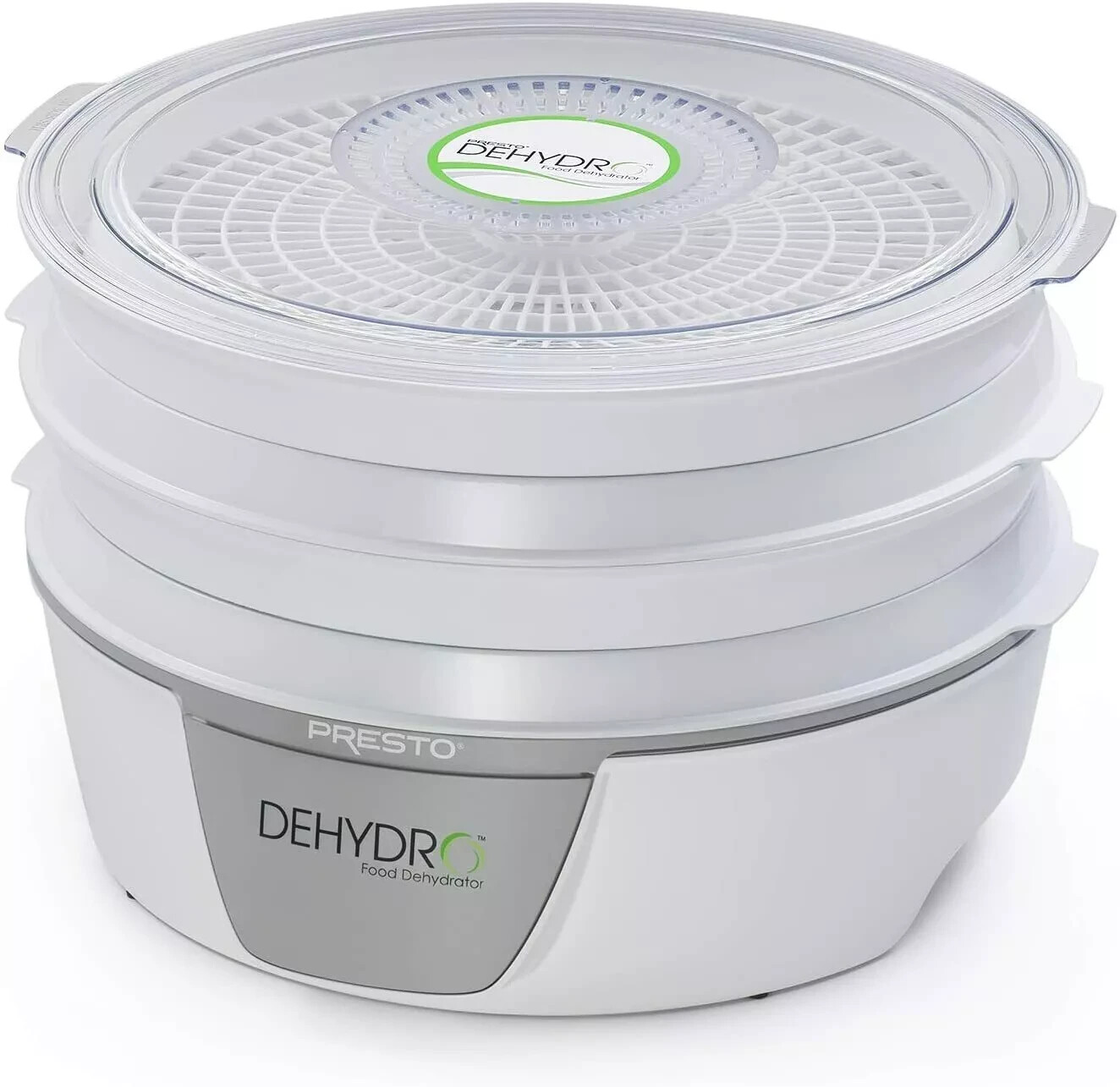 Presto Electric Food Dehydrator 06300 White for Healthy Snacks
